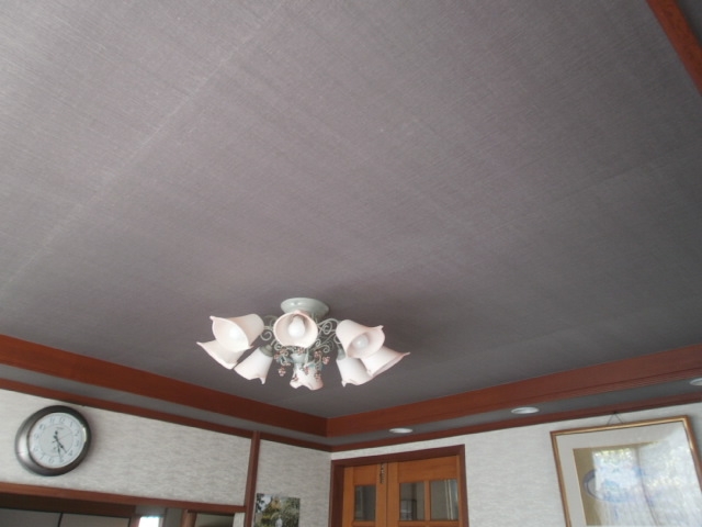 高野太閤堂　高級織物壁紙　サイザル　藤沢リフォーム　辻堂